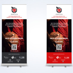 ORCCA Study pop-up banners mock-up